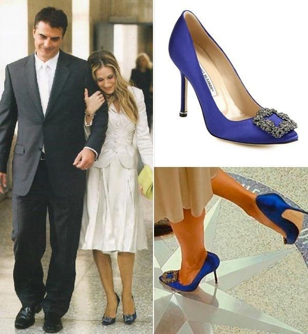 A Szex és New York c. sorozatnál talán csak Carrie Bradshaw cipői a híresebbek, főleg ez a Manolo Blahnik darab