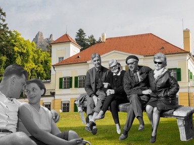 Karinthy telefonbetyárkodott, Nemes Nagy Ágnes a fagyban írt a szigligeti kastélyban