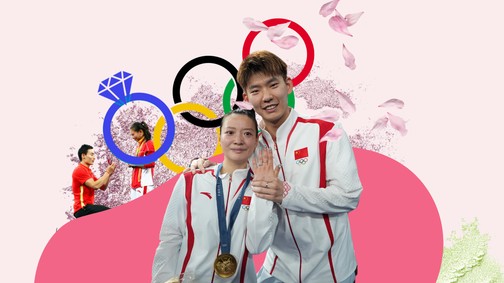 Lánykérés az olimpián: nem hab a tortán, hanem csizma az asztalon