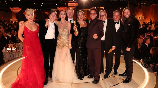 A Barbie film elvérzett, az Oppenheimer tarolt a 2024-es Golden Gobe díjátadón