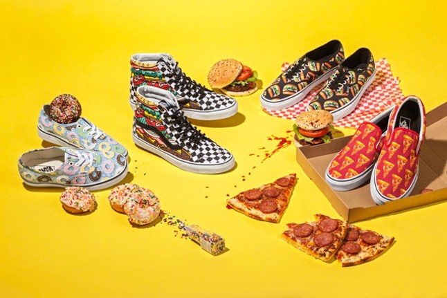 vans, vans cipő, kollekció, nassolás, éjszakai nassolás, sneaker, cipő, minta, webshop, tornacipő