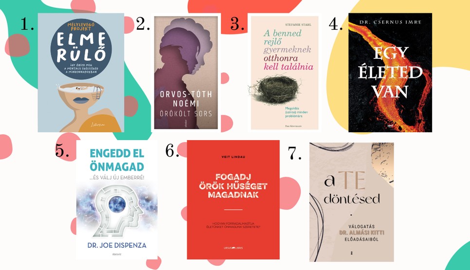 7 pszichológiai könyv, ha visszatalálnál önmagadhoz