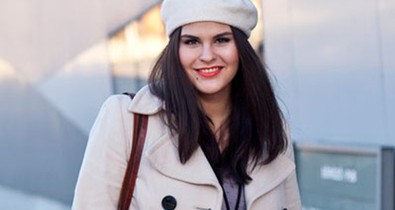 Plus size modell az utcán!