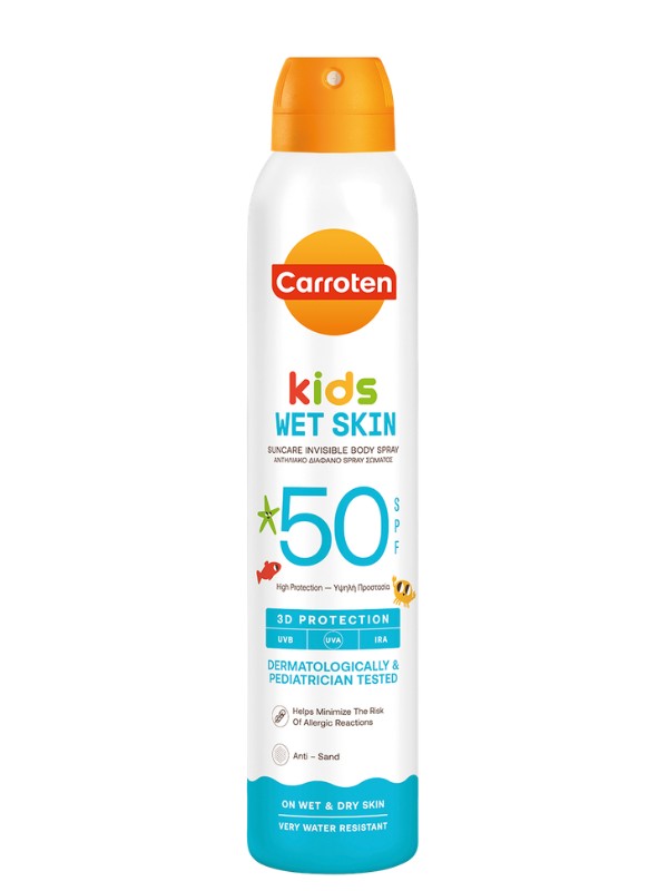 Kids Protect Plus & Family fényvédő spray SPF 50+ CARROTEN 5799 Ft/200 ml (29 Ft/1 ml)
