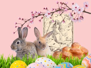 Ő az elfeledett istennő, aki nyúllá változtatott egy madarat, megteremtve legismertebb húsvéti népszokásaink alapjait
