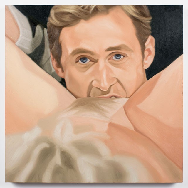 alexandra rubinstein, festmény, orális szex, nyalás, orgazmus, szexualitás, szexuális tárgyiasítás, művészet