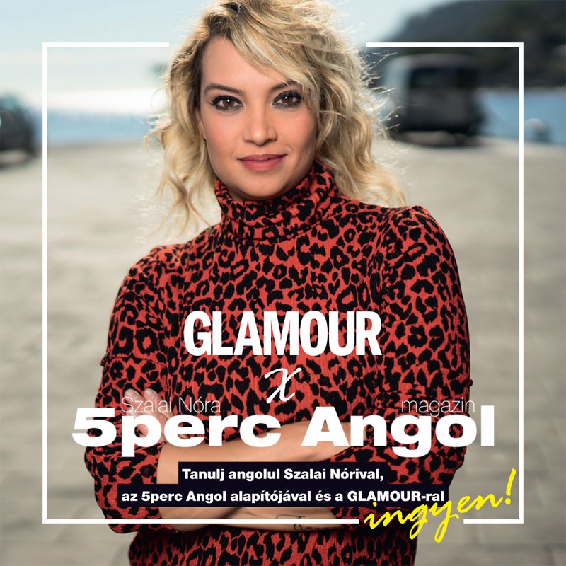 5perc Angol x GLAMOUR mini angol nyelvlecke: jól vagyok