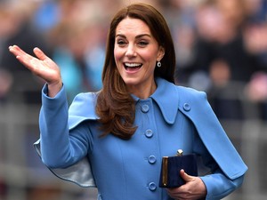 Így néz ki természetes állapotában Katalin hercegné haja: csak ámulunk és bámulunk