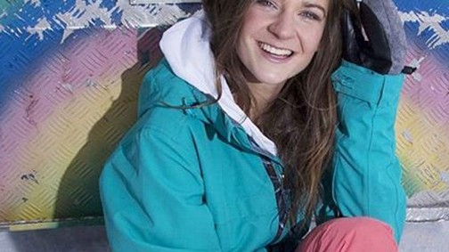 Az első magyar snowboard világkupa-győztes: Gyarmati Panka