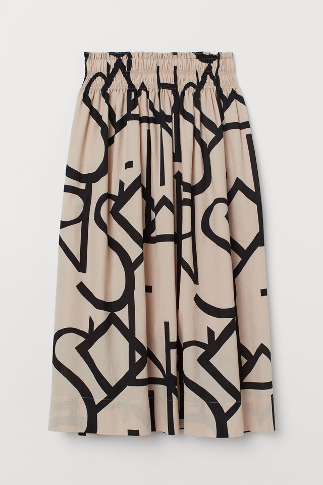 Mintás pamut szoknya H&M 9995 Ft