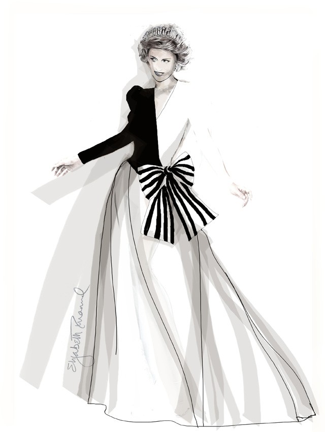 Így készültek Diana hercegné ruhái! Nyilvánosságra kerültek a fotók!