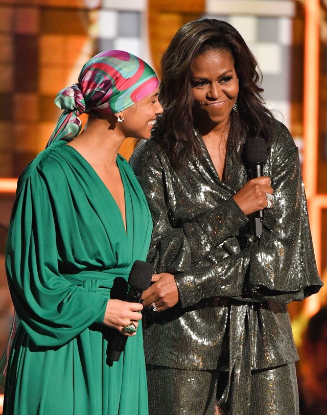 Michelle Obama ALicia Keys
