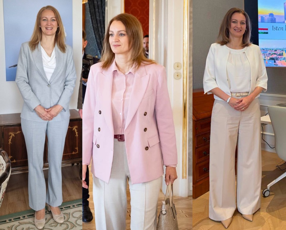 Pasztell árnyalatok és klasszikus elegancia a közvetlen egyéniség erejét tükrözik a politikában