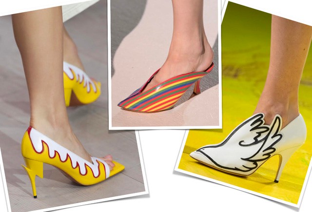 Balról jobbra PUSHBUTTON, Y PROJECT, MOSCHINO