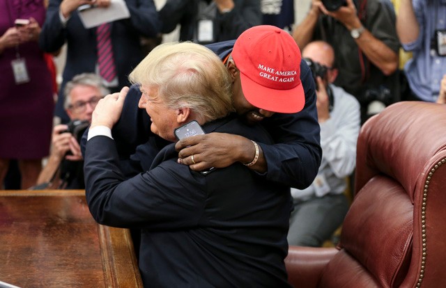 Kanye West és Donald Trump