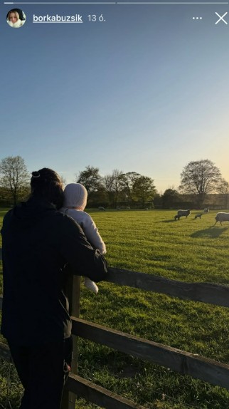 Szoboszlai Dominik felesége, Buzsik Borka egy meghitt apa-lánya fotót osztott meg Instagramon