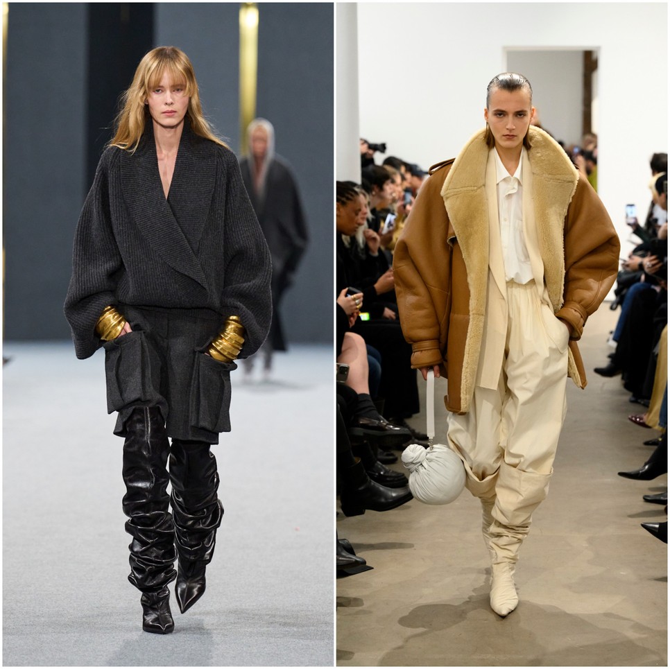 A Balmain és a Vautrait kifutóján a szezon leglazább csizmái vonultak fel