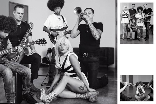 Lady Gaga retusálatlanul, menyasszonyi ruhában a címlapon