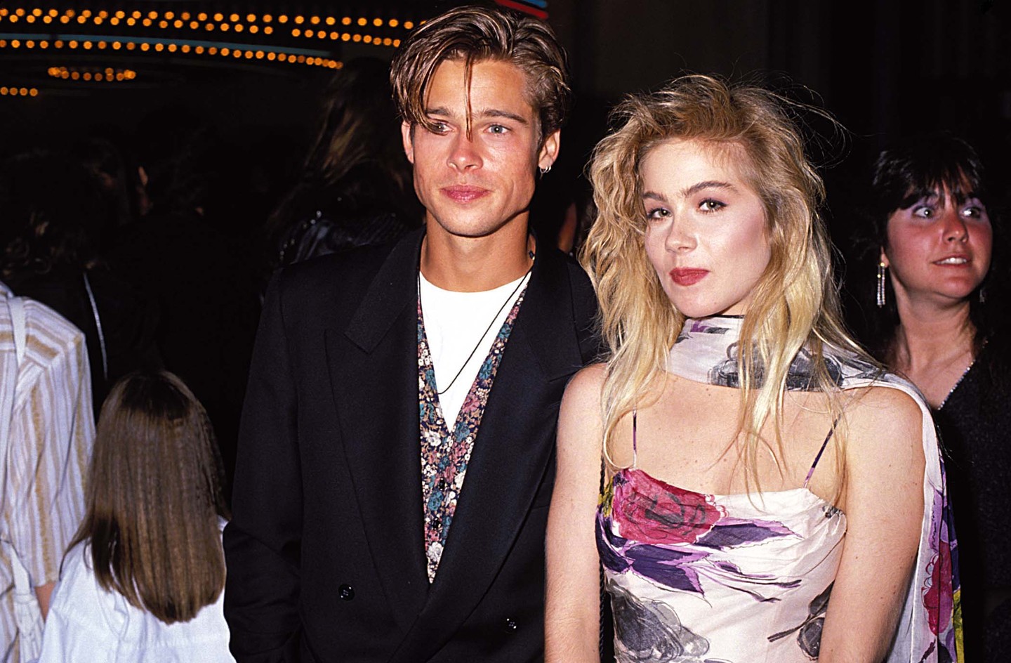 Christina Applegate és Brad Pitt 