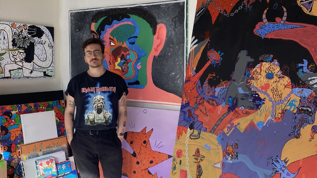 Labrosse Dániel autodidakta módon tanulta ki a szakmát