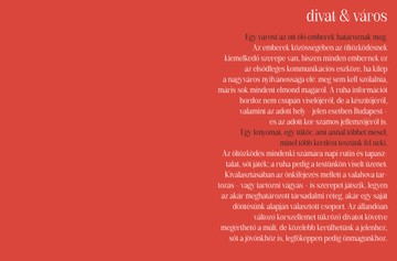 A Divat és város című könyv oldalpárja