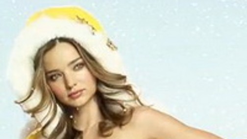 Sárga mikuláslány: Miranda Kerr bizarr reklámja