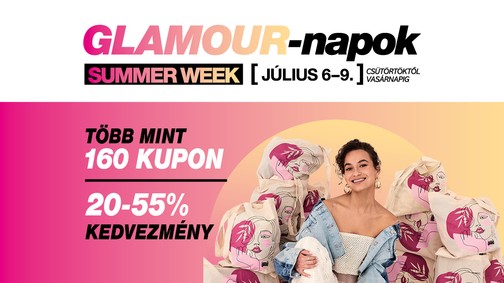 Nyáron is GLAMOUR-napok! Minden, amit érdemes tudni a Summer Week-ről