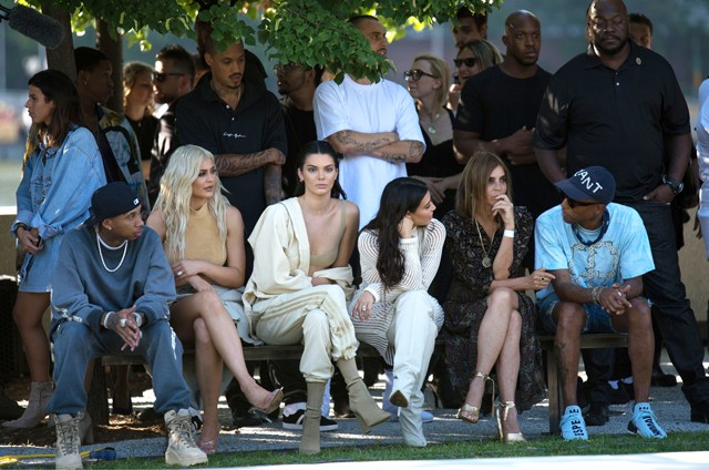 kim kardashian, kylie jenner, kendall jenner, kanye west, yeezy, yeezy season 4