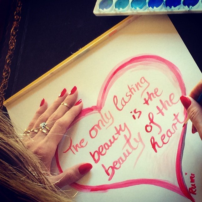 Heidi Klum bölcsessége erre a napra.