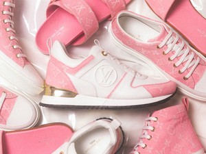 A Louis Vuitton pink sneakerkollekciója MINDEN