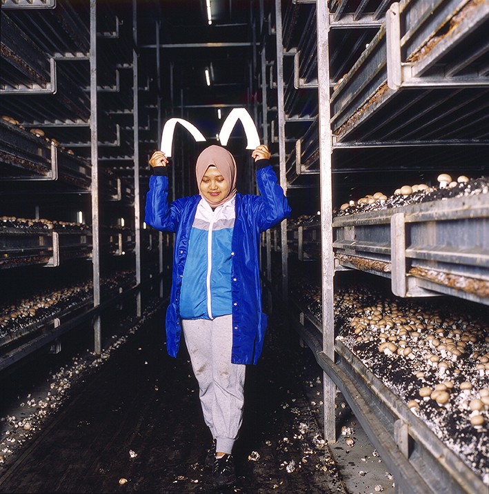 Fabricius Anna: Itt a munka, hol az otthon? (2024) Üzenet a nővéremtől analóg fotográfia