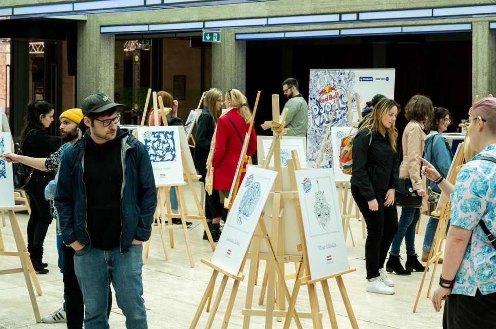 Red Bull Doodle Art kiállítás Fotó: Somay Márk