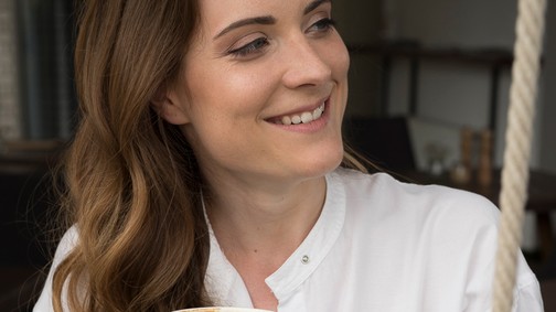 Szilvi élete is könnyebb kávéval