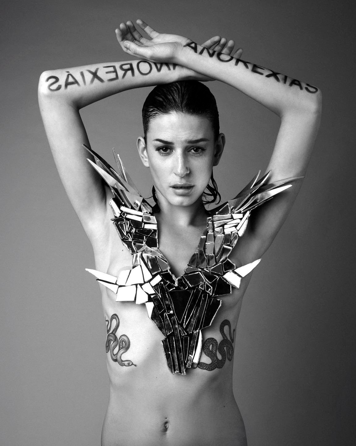 Baranyi Panna a Next Top Model Hungary egyik versenyzője Stylist: Kiss Márk