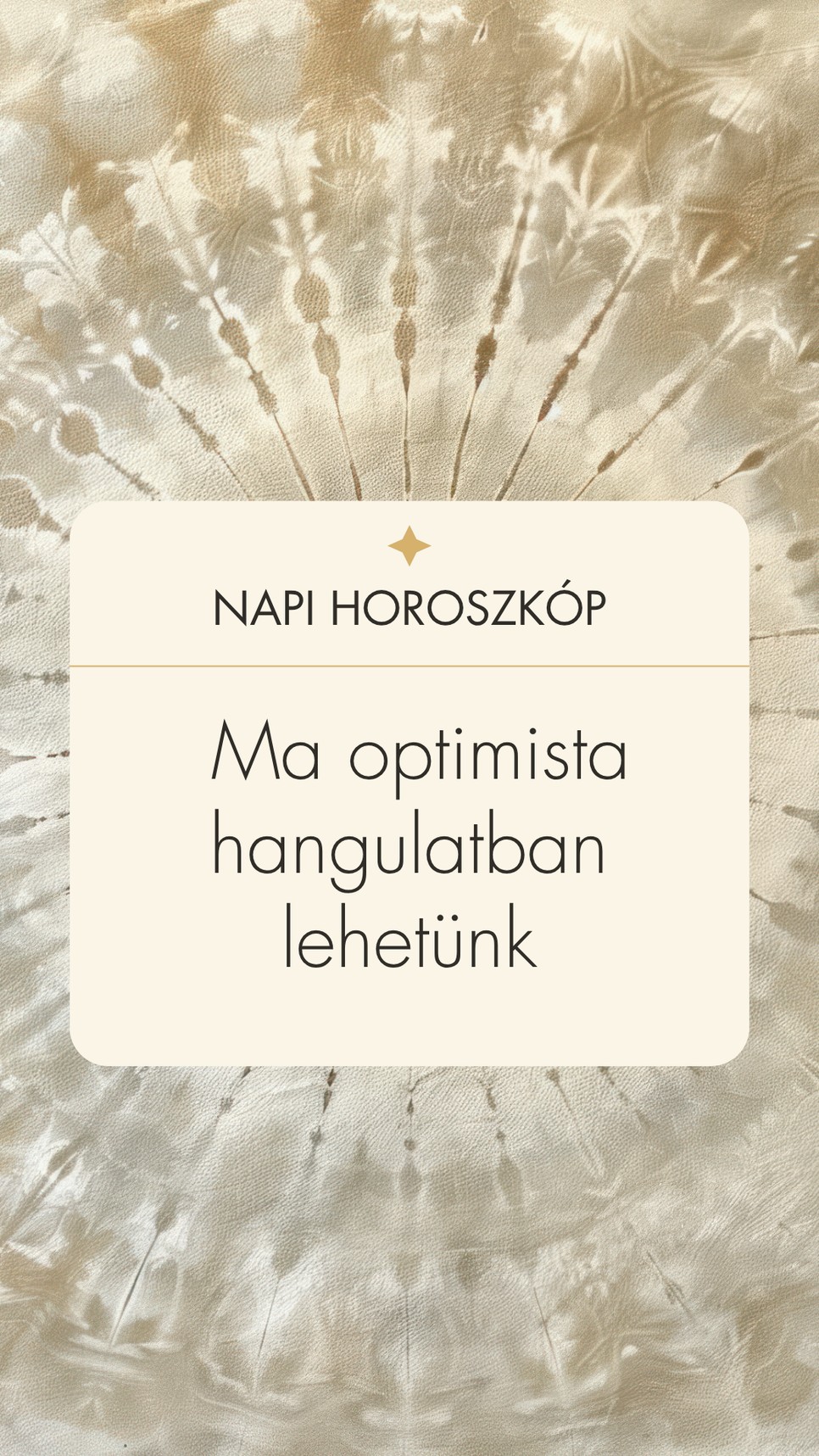 Napi horoszkóp: erre számíthatunk a mai napon