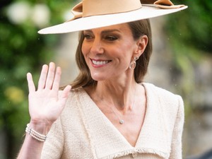 Katalin hercegné megmutatta, milyen a világ legtökéletesebb esküvői ruhája, ha vendégként érkezel