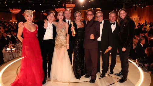 A Barbie film elvérzett, az Oppenheimer tarolt a 2024-es Golden Gobe díjátadón