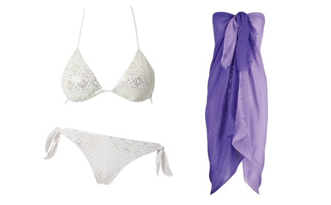 Csipkés bikinifelső és alsó TEZENIS 3290 Ft, 3290 Ft Strandkendő SLOGGI 7299 Ft
