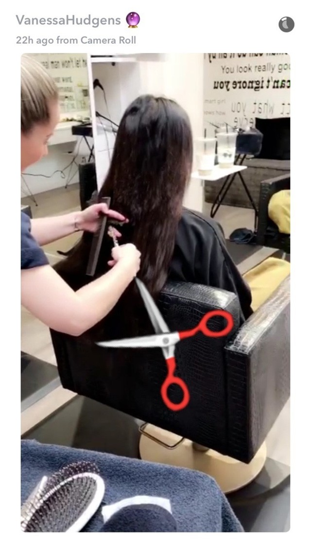 Vanessa Hudgens rövid haj