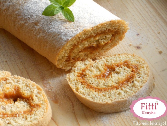 Piskótatekercs - Diétás recept lépésről lépésre