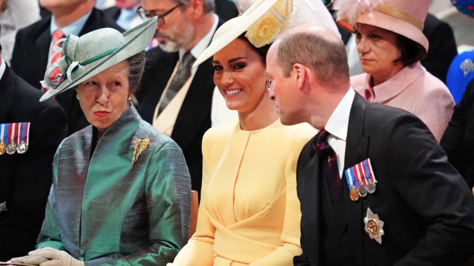 Anna hercegnő kissé elégedetlen Vilmos herceggel