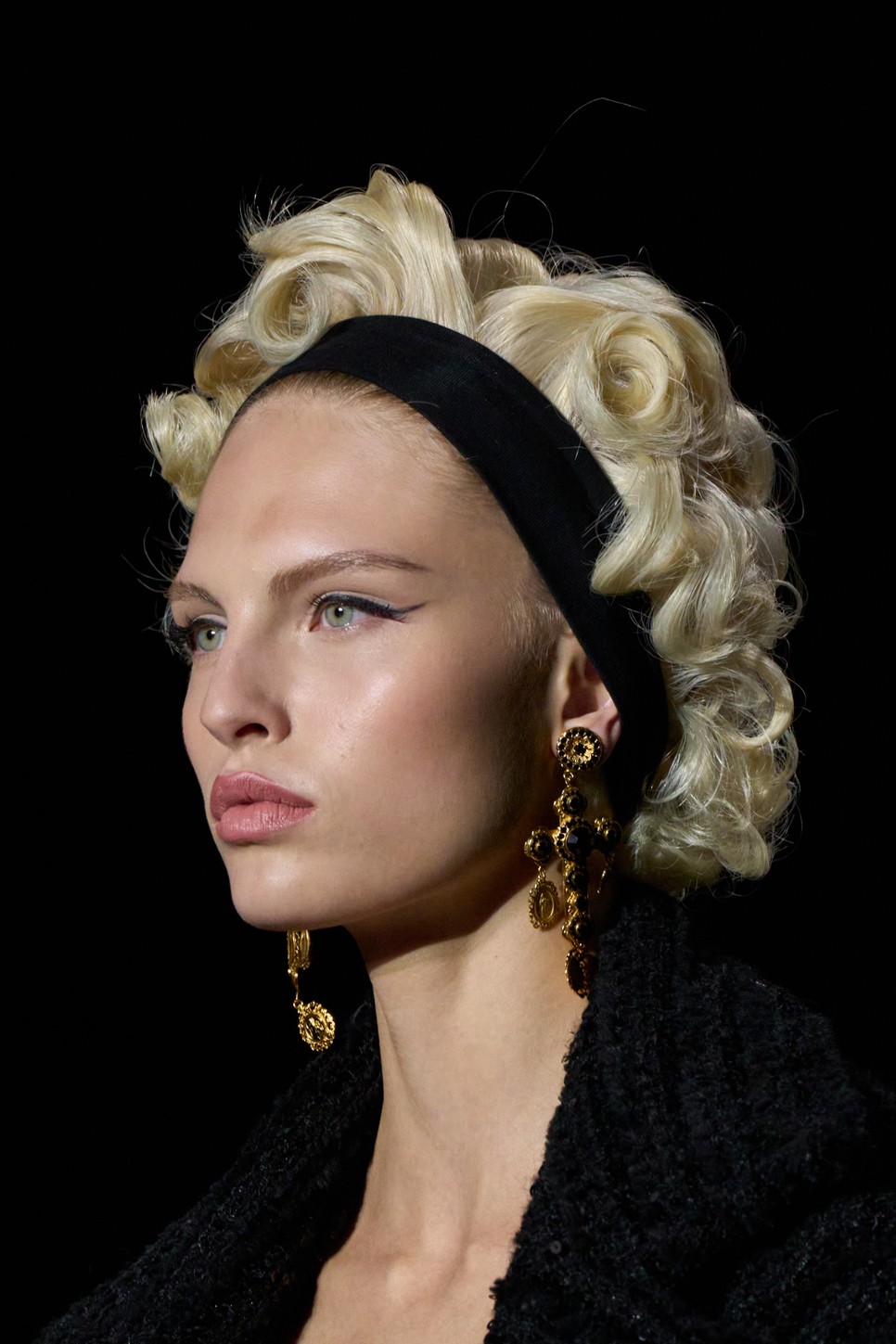 A Dolce&Gabbana bemutatóin általában a természetes ragyogás dominál