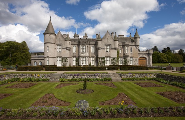 A Balmoral kastély Skóciában