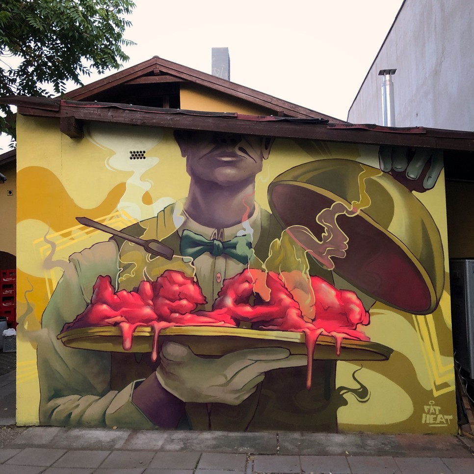 Ki készíti ezeket a csodás graffitiket? Ismerd meg Fat Heat-et! 