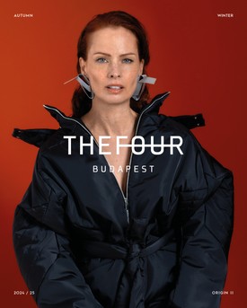 Dobó Kata színész, rendező a  THEFOUR Origin II kampányában Fotó: Csengery Máté