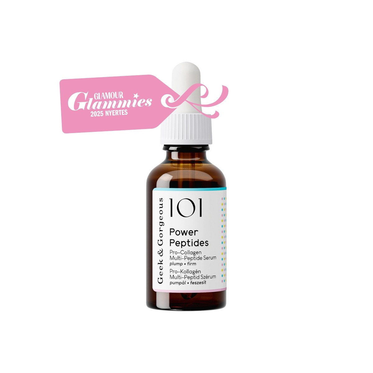 A legjobb arcápoló: Geek & Gorgeous 101 Power Peptides szérum
