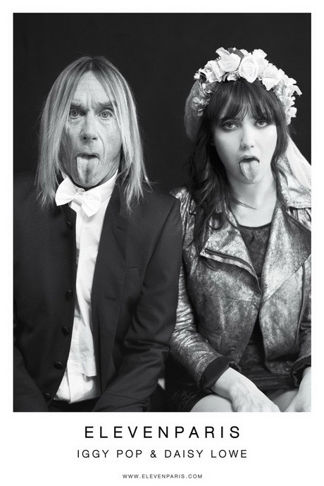 iggy pop, daisy lowe, eleven paris, kampány