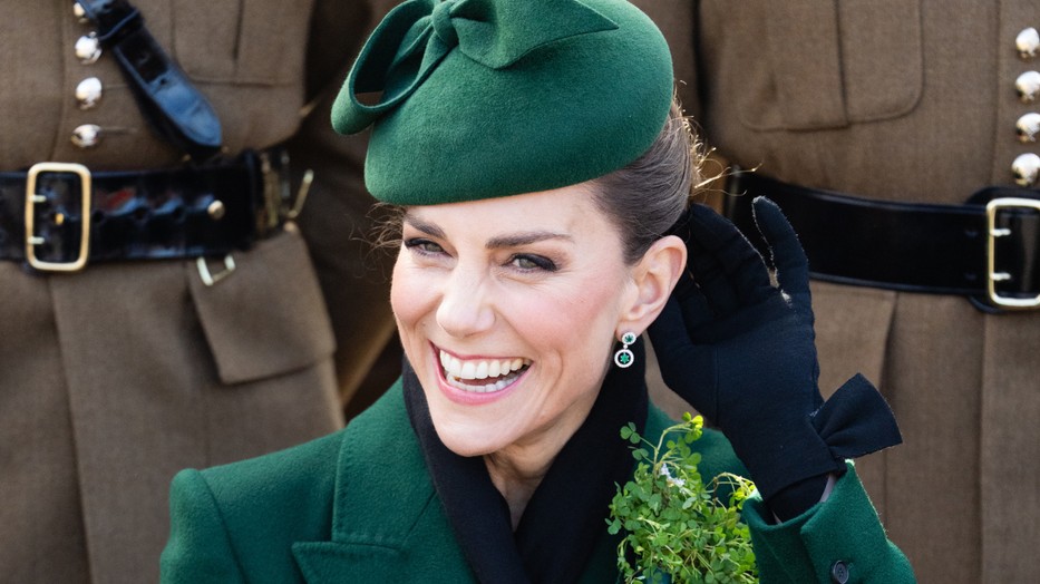 Katalin hercegné a héten másodszor választotta a zöld színt, ezúttal a Windsori kastély állami fogadásán - tagadhatatlan, hogy istenien áll neki!