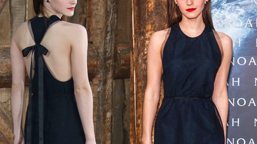 Emma Watson újabb izgalmas hátvillantása