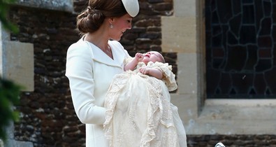 Charlotte hercegnő megható keresztelője - FOTÓK